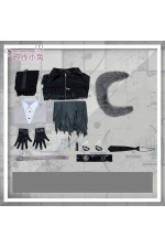 2XXT Cosplay Arknights SilverAsh Cosplay Costume
